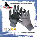 Safety Glove, 13G Hppe Safety Cut Resistant Glove Level Grade 3 and 5